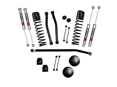 SkyJacker 3.50-Inch Dual Rate Long Travel Suspension Lift Kit with 2-Inch Rear Coil Spacers and M95 Performance Shocks (20-24 Jeep Gladiator JT Launch Edition, Rubicon)