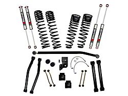 SkyJacker 4.50-Inch Dual Rate Long Travel Suspension Lift Kit with 3-Inch Rear Coil Springs and M95 Performance Shocks (20-22 Jeep Gladiator JT, Excluding Launch Edition, Mojave & Rubicon)