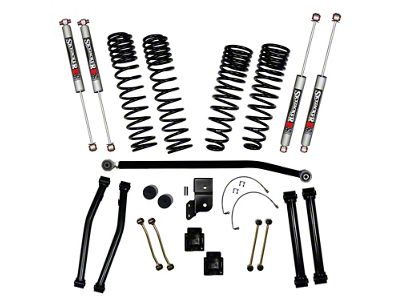 SkyJacker 4.50-Inch Dual Rate Long Travel Suspension Lift Kit with 3-Inch Rear Coil Springs and M95 Performance Shocks (20-23 Jeep Gladiator JT Launch Edition, Rubicon)