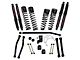SkyJacker 4.50-Inch Dual Rate Long Travel Suspension Lift Kit with 3-Inch Rear Coil Springs and Black MAX Shocks (20-24 Jeep Gladiator JT Launch Edition, Rubicon)