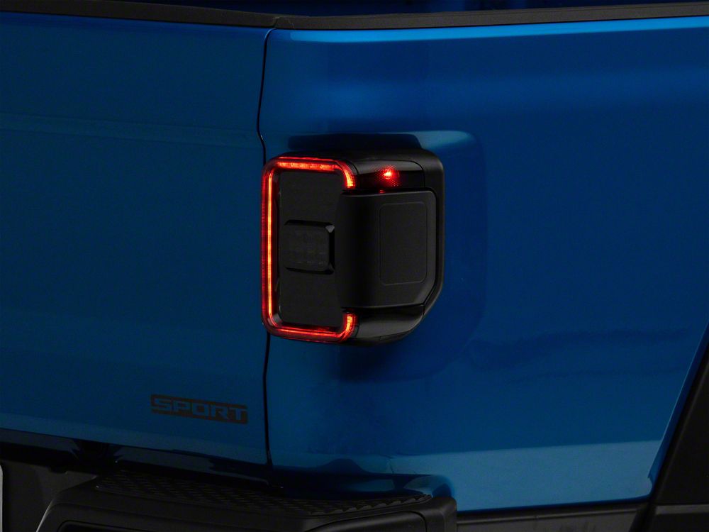 Raxiom LED Tail Lights; Black Housing; Smoked Lens (20-24 Jeep ...