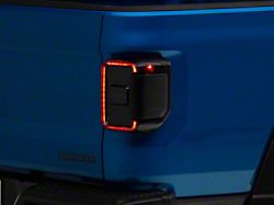 Raxiom LED Tail Lights; Black Housing; Smoked Lens (20-23 Jeep Gladiator JT w/ Factory Halogen Tail Lights)