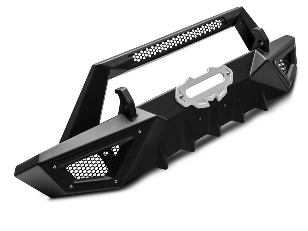 Barricade X-Series Front Bumper; Black Inserts (20-23 Jeep