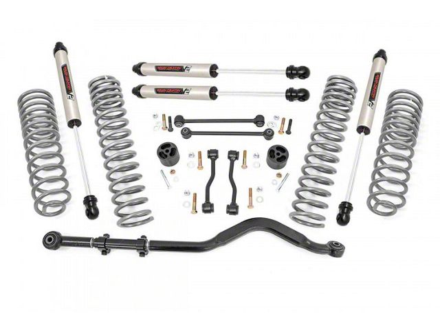Rough Country 3.50-Inch Suspension Lift Kit with V2 Monotube Shocks (20-24 3.6L Jeep Gladiator JT)