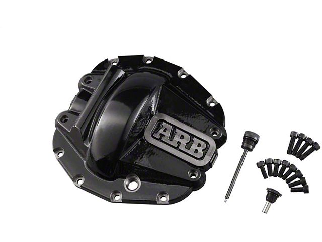 ARB M220 Rear Differential Cover; Black (20-24 Jeep Gladiator JT Launch Edition, Rubicon)