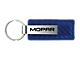 MOPAR Blue Carbon Fiber Leather Key Fob