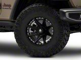 Mammoth Type 88 Matte Black Wheel; 17x9; -6mm Offset (20-26 Jeep Gladiator JT)