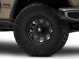 Mammoth 8 Aluminum Matte Black Wheel; 17x9; -6mm Offset (20-26 Jeep Gladiator JT)