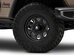 Mammoth 8 Aluminum Matte Black Wheel; 17x9 (20-24 Jeep Gladiator JT)