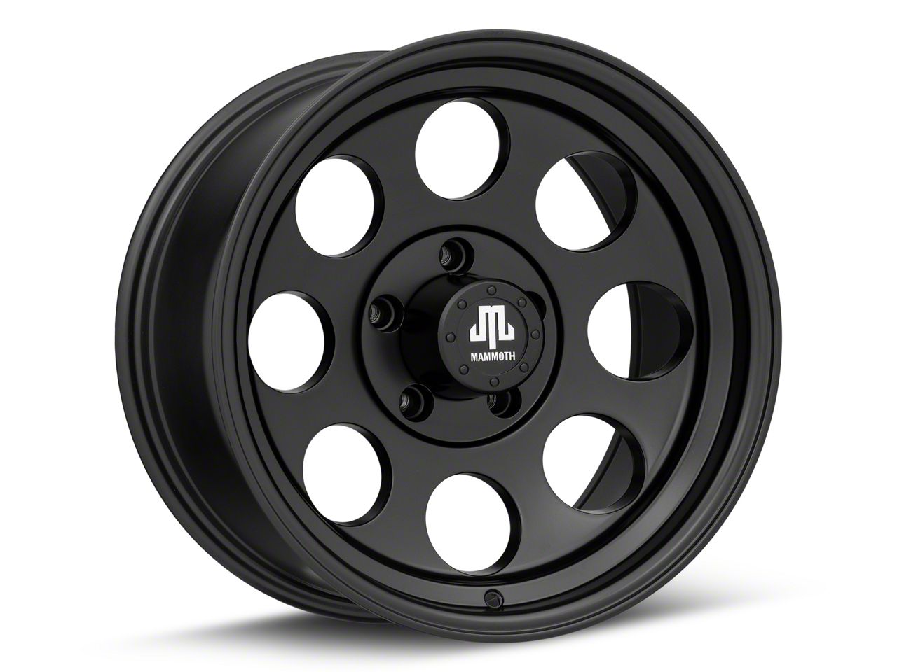 Mammoth Silverado 1500 8 Aluminum Matte Black 6-Lug Wheel; 17x9; -6mm ...