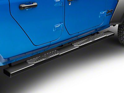 Jeep Gladiator 5 In Pro Traxx Oval Side Step Bars Stainless