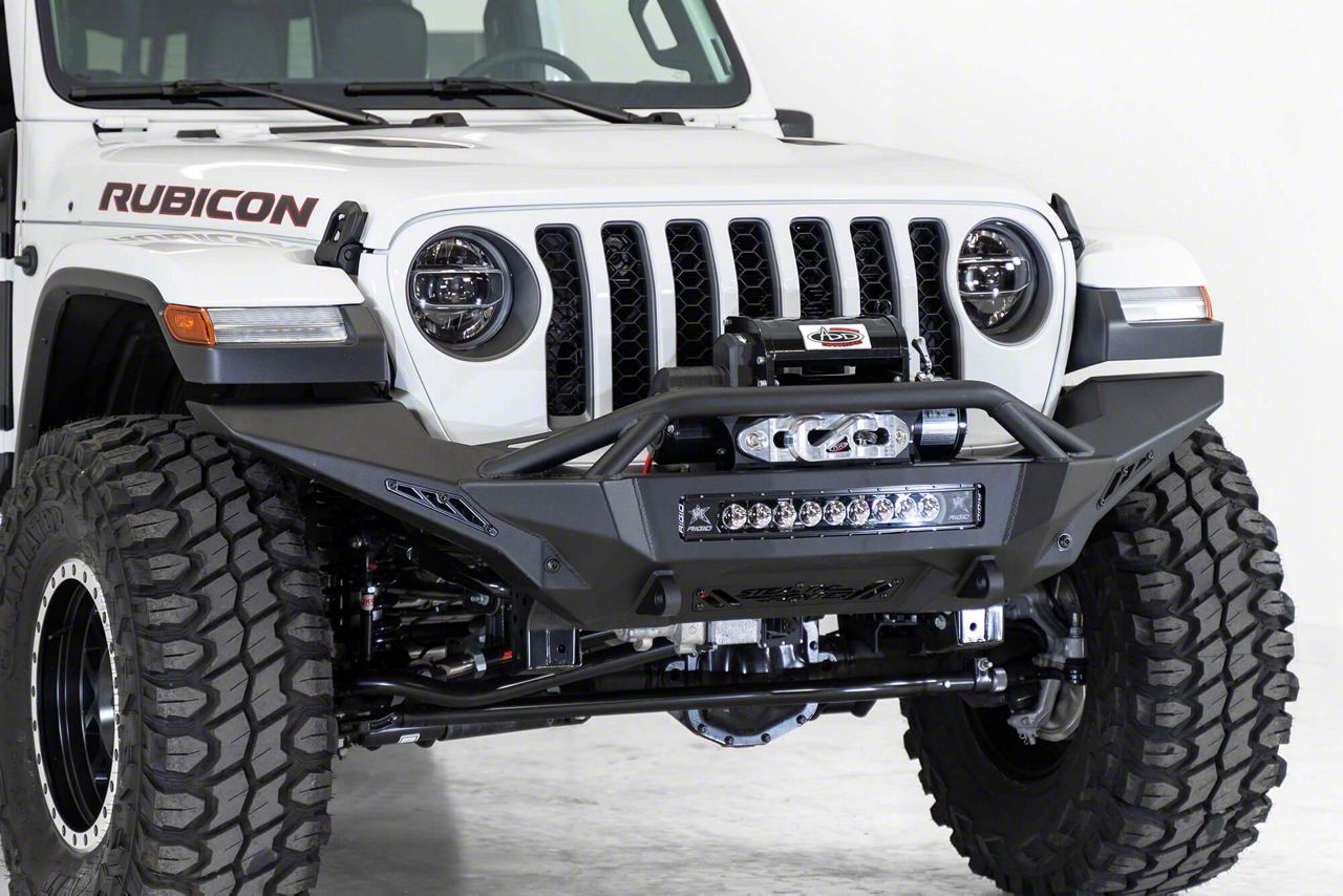 Addictive Desert Designs Jeep Gladiator Stealth Fighter Winch Front