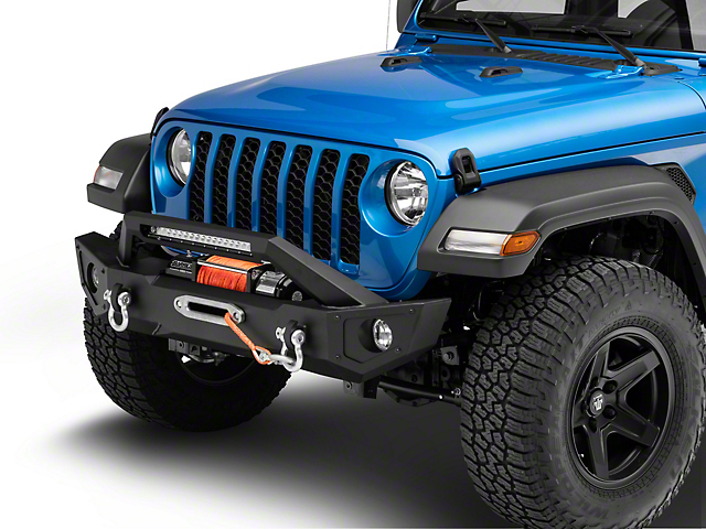 Barricade HD Front Bumper with 20-Inch Light Bar (20-23 Jeep Gladiator JT)
