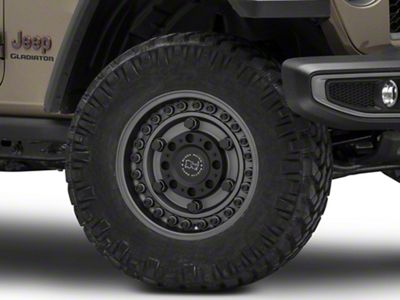 Black Rhino Armory Gunblack Wheel; 17x9.5 (20-23 Jeep Gladiator JT)