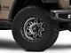 Fuel Wheels Hostage III Gunmetal and Black Wheel; 17x9 (20-24 Jeep Gladiator JT)