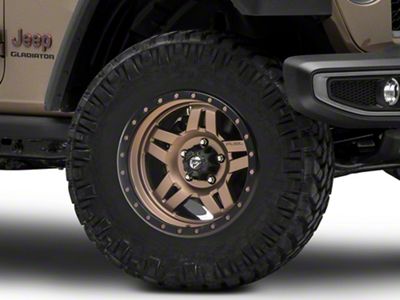 Fuel Wheels Anza Bronze Wheel; 17x8.5 (20-24 Jeep Gladiator JT)