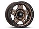 Fuel Wheels Trophy Matte Black with Anthracite Ring Wheel; 17x8.5 (20-24 Jeep Gladiator JT)