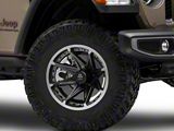 Mammoth Type 88 Black Wheel; 17x9; -6mm Offset (20-26 Jeep Gladiator JT)