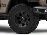Pro Comp Wheels 69 Series Vintage Flat Black Wheel; 17x9; -6mm Offset (20-26 Jeep Gladiator JT)