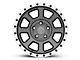 Rovos Wheels Kalahari Charcoal with Machined Lip Wheel; 17x9 (20-24 Jeep Gladiator JT)
