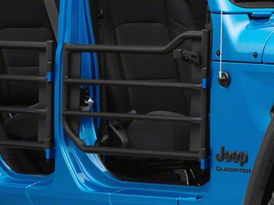 Barricade Tubular Adventure Doors; Front (20-23 Jeep Gladiator JT)