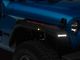 Barricade X-Series Front Fender Flares with LED DRL and Marker Lights; Red Inserts (20-24 Jeep Gladiator JT)