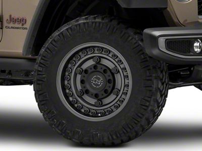 Black Rhino Armory Gunblack Wheel; 18x9.5 (20-24 Jeep Gladiator JT)
