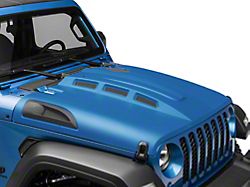 DV8 Offroad Heat Dispersion Vented Hood; Unpainted (20-23 Jeep Gladiator JT, Excluding Mojave)