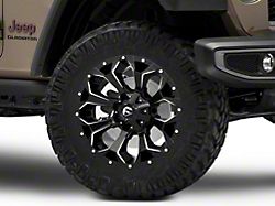 Fuel Wheels Assault Gloss Black Milled Wheel; 20x9 (20-23 Jeep Gladiator JT)