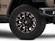 Fuel Wheels Vapor Matte Black Machined Wheel; 18x9 (20-24 Jeep Gladiator JT)