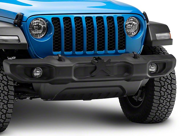 Sto N Sho Detachable Front License Plate Bracket for Plastic Bumpers (20-22 Jeep Gladiator JT)