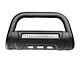 Barricade HD Bull Bar with Skid Plate and 20-Inch Dual Row LED Light Bar; Textured Black (20-24 Jeep Gladiator JT, Excluding Mojave)