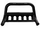 RedRock 3-Inch Bull Bar with Skid Plate; Textured Black (20-24 Jeep Gladiator JT, Excluding Mojave)