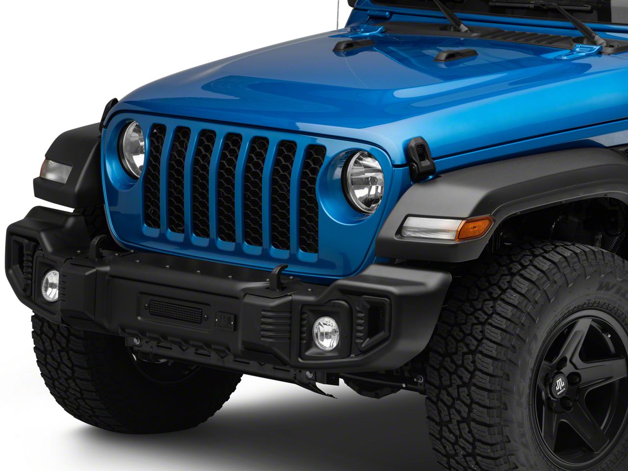 Rugged Ridge Jeep Gladiator Spartacus Front Bumper; Satin Black 11544. ...