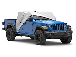 MasterTop Five Layer Weatherproof Full Door Cab Cover; Gray (20-23 Jeep Gladiator JT)