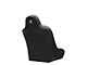 Corbeau Baja JP Wide Suspension Seat; Black Vinyl (Universal; Some Adaptation May Be Required)
