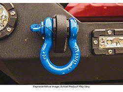 3/4-Inch D-Ring Shackles; Passion Pink