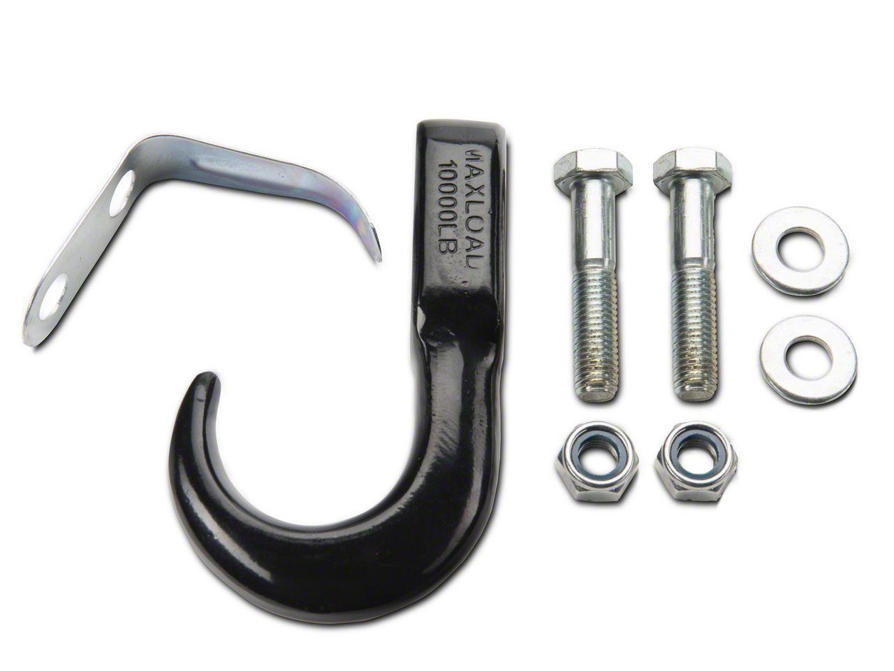 RedRock Jeep Gladiator Tow Hook Kit; Black JG1549 Free Shipping