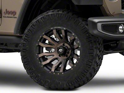 Fuel Wheels Blitz Matte Black Double Dark Tint Wheel; 18x9 (20-24 Jeep Gladiator JT)