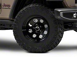 Mammoth 8 Steel Black Wheel; 17x9 (20-22 Jeep Gladiator JT)