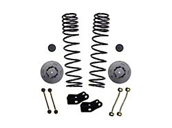SkyJacker 2-Inch Dual Rate Long Travel Coil Spring Suspension Lift Kit with Rear Metal Coil Spring Spacers and Shock Extensions (20-23 Jeep Gladiator JT Mojave)