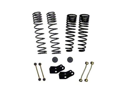SkyJacker 2-Inch Dual Rate Long Travel Coil Spring Suspension Lift Kit with Shock Extensions (20-24 Jeep Gladiator JT Mojave)
