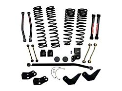SkyJacker 4-Inch Dual Rate Long Travel Coil Spring Suspension Lift Kit with Shock Extensions (20-24 Jeep Gladiator JT Mojave)