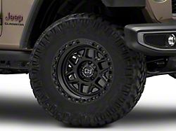 Black Rhino Kelso Matte Black Wheel; 17x9; -18mm Offset (20-26 Jeep Gladiator JT)