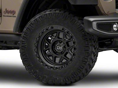 Black Rhino Kelso Matte Black Wheel; 18x9 (20-24 Jeep Gladiator JT)