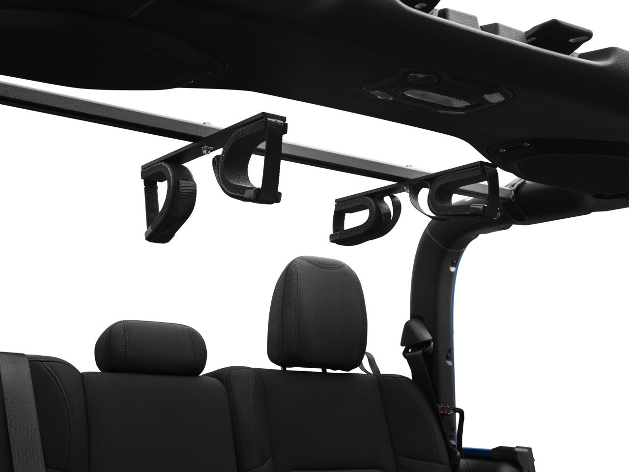 RedRock Jeep Gladiator QuickDraw Overhead Gun Rack for Tactical