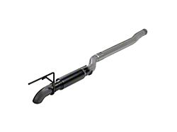 Flowmaster Outlaw Extreme Single Exhaust System with Black Tip; Turn Down (20-26 3.6L Jeep Gladiator JT)