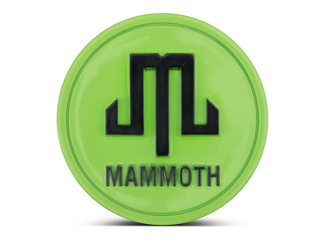 Mammoth Center Cap; Lime Green