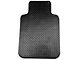 Front Floor Mats with Jeep Logo; Black (20-24 Jeep Gladiator JT)