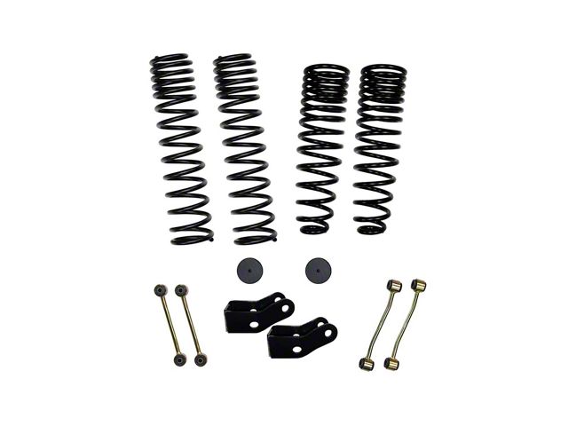 SkyJacker 2.50-Inch Dual Rate Long Travel Suspension Lift Kit with Shock Extensions (20-24 3.6L Jeep Gladiator JT, Excluding Launch Edition, Mojave & Rubicon)